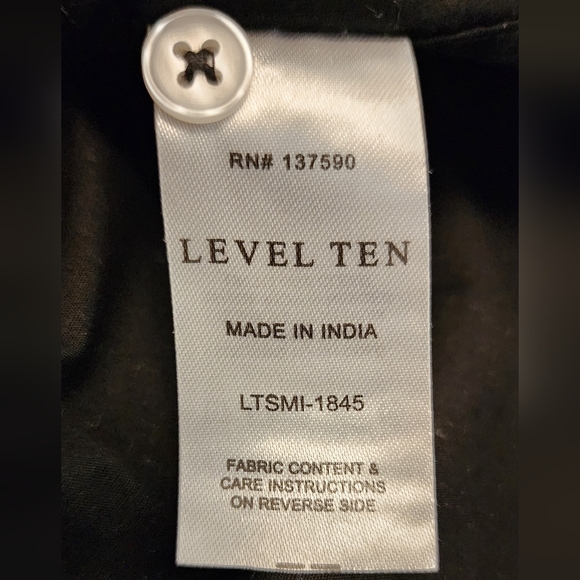 LEVEL TEN Men's Dress/Caual Polo Shirt - Size Small - Picture 14 of 15